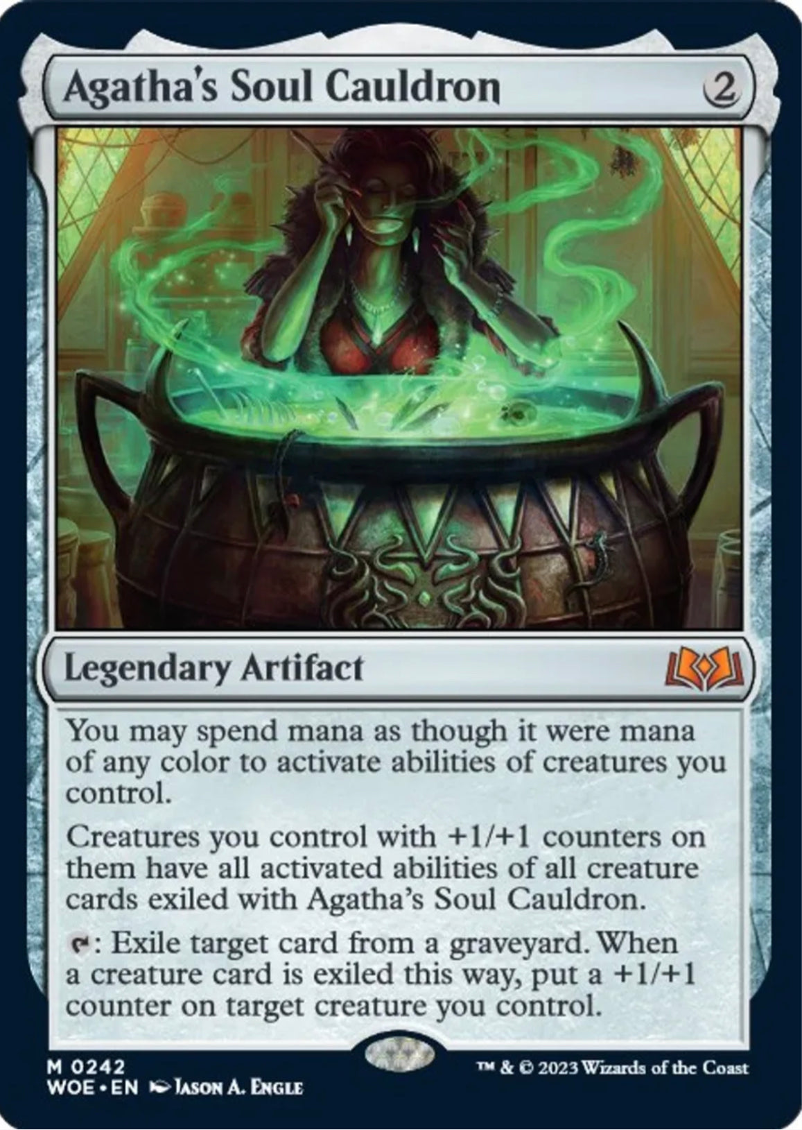 Calderone dell'Anima di Agatha - Wilds of Eldraine (WOE) - NM