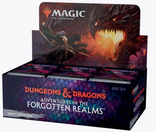 Adventures in the Forgotten Realms Set Booster Box | 30 Packungen (360 Zauberkarten)
