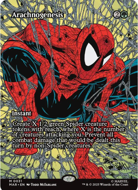 Arachnogenesis (Borderless) - Marvel Universe Eternal-Legal (MAR) - NM