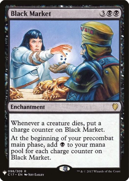 Black Market - The List Reprints (LIST) - NM