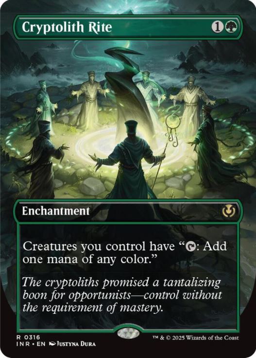 Foil Cryptolith Rite (Borderless) - Innistrad Remastered (INR) - NM
