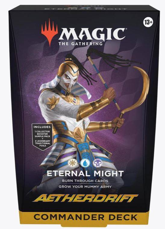 Aetherdrift Commander Deck - Eternal Might - Commander: Aetherdrift (DRC) Preorder 2/14/2025