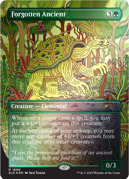 Forgotten Ancient (Rainbow Foil) - Secret Lair Drop Series (SLD) - NM