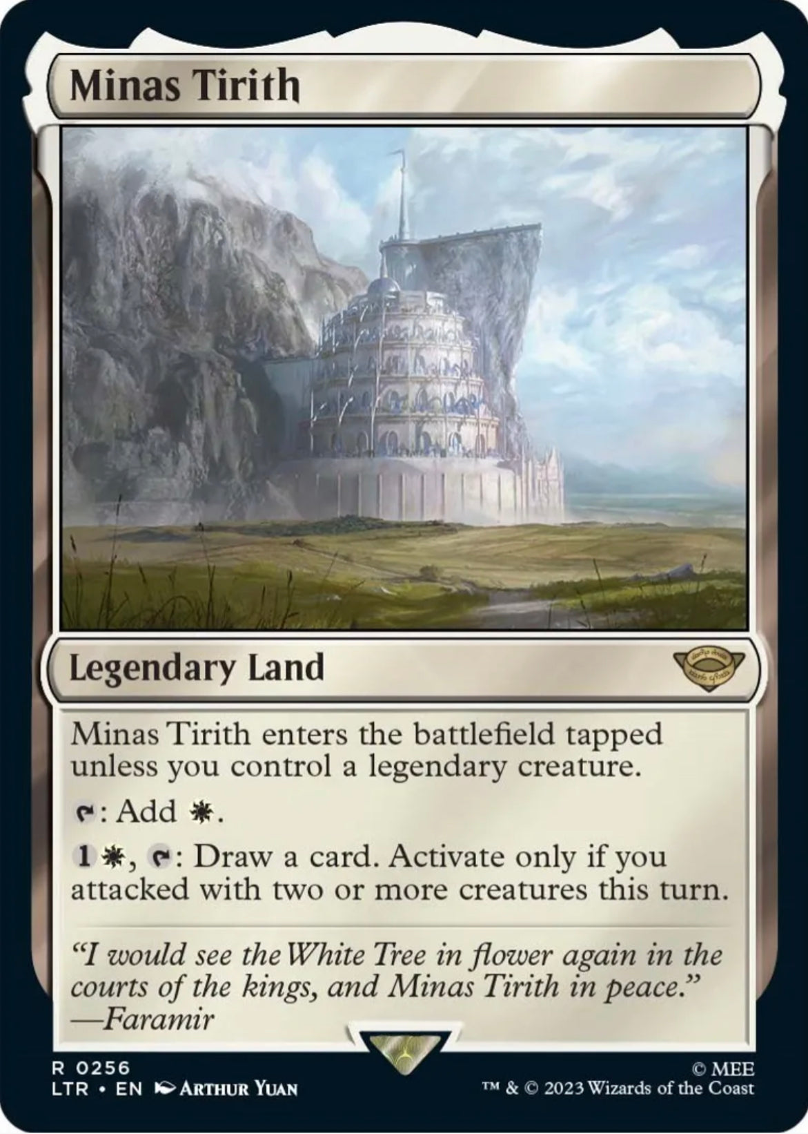 Minas Tirith – Universes Beyond: Der Herr der Ringe: Geschichten aus Mittelerde (LTR) – NM