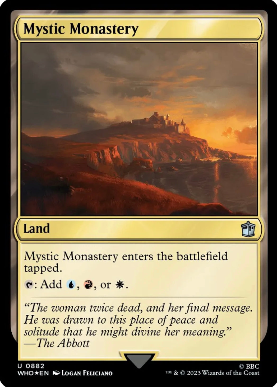 Monastero Mistico (Surge Foil) - Universi oltre: Doctor Who (CHI)