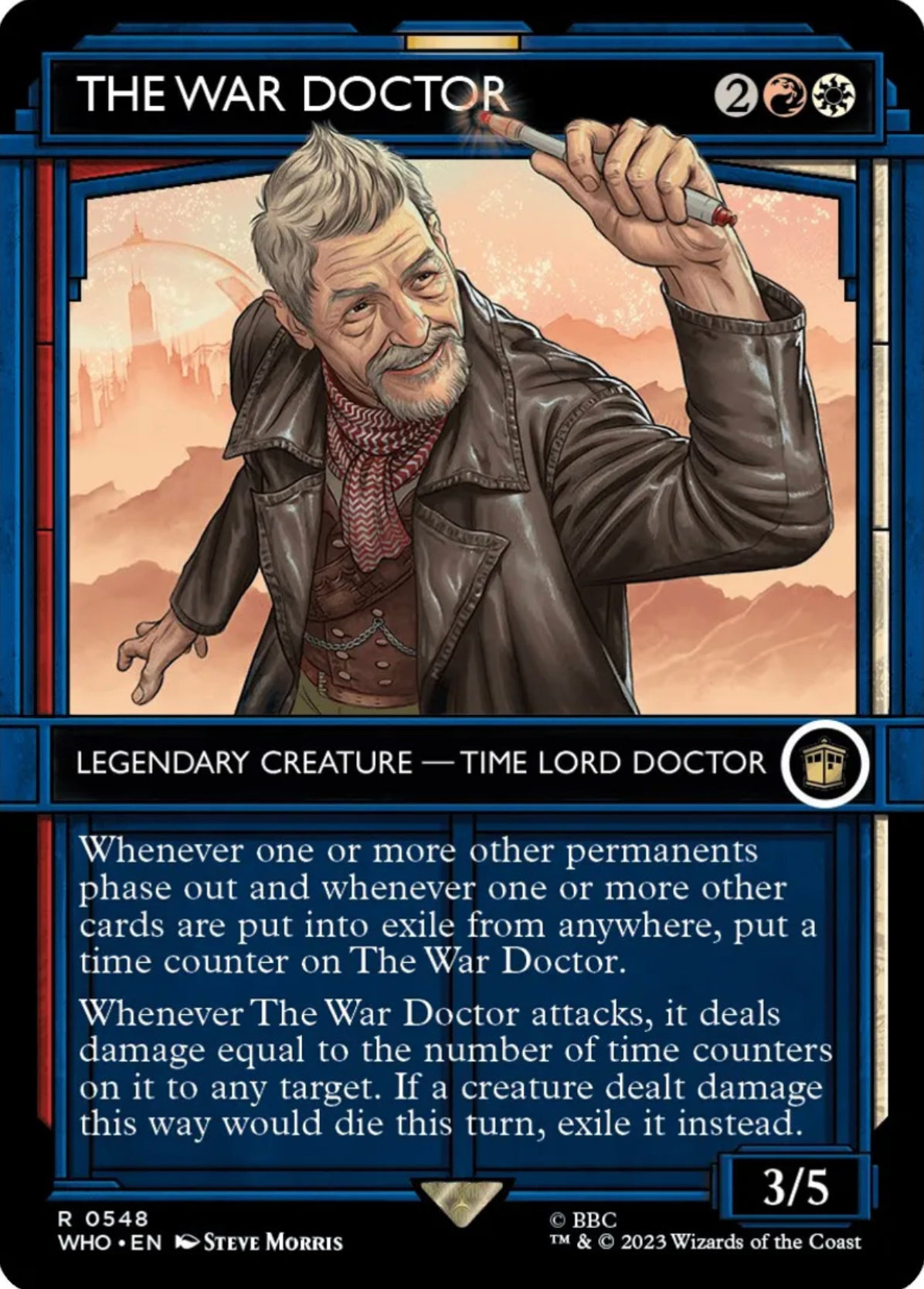 The War Doctor (Showcase) - Universes Beyond: Doctor Who (WHO)