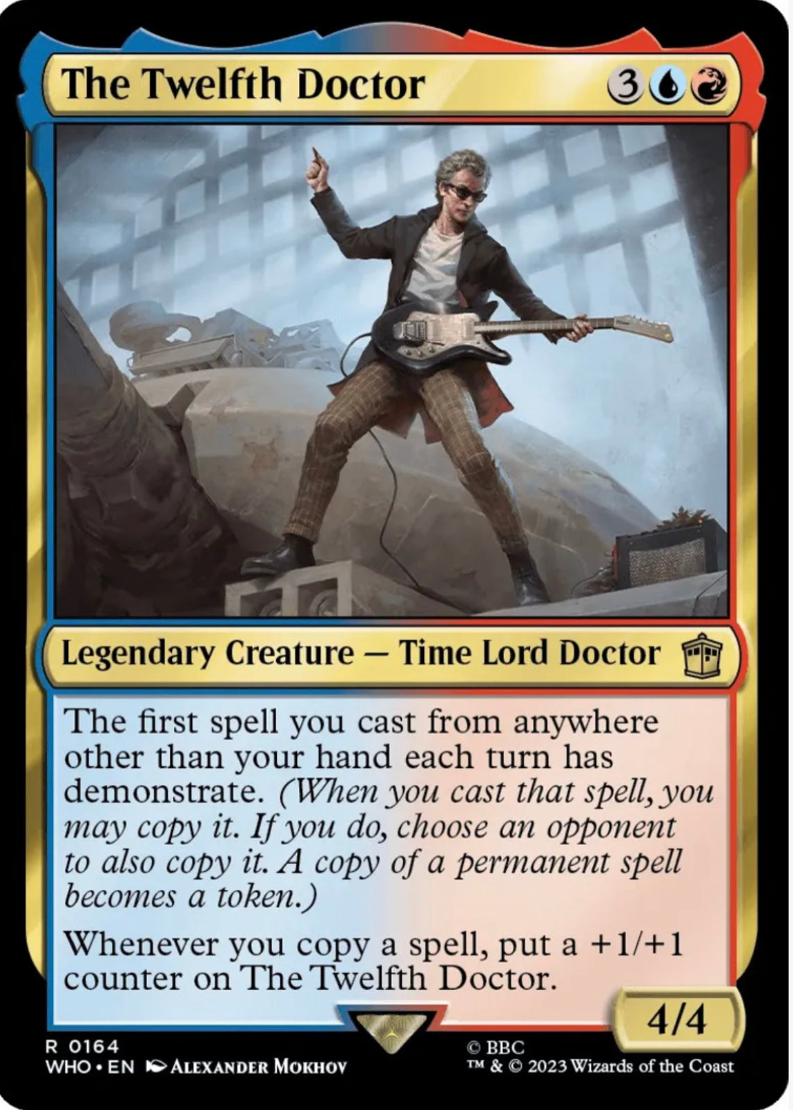 Foil The Twelfth Doctor - Universes Beyond: Doctor Who (WHO)