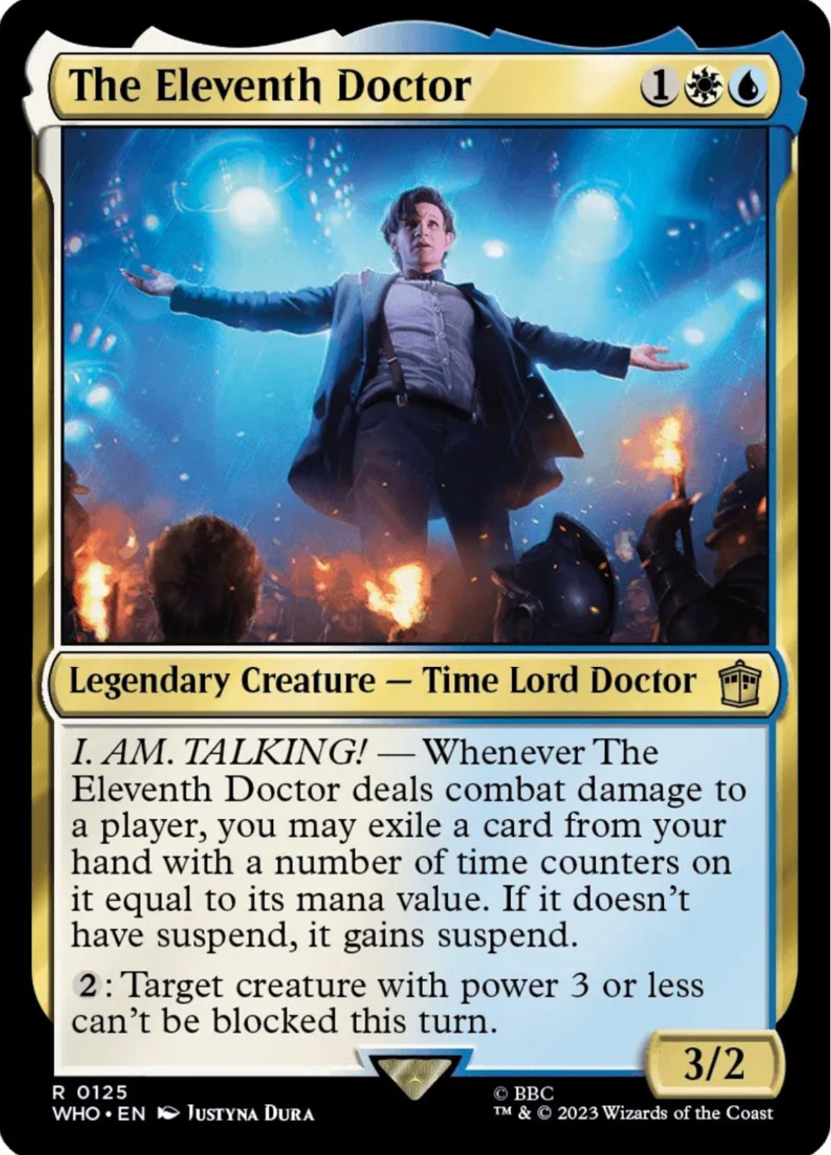 Foil The Eleventh Doctor - Universes Beyond: Doctor Who (WHO)