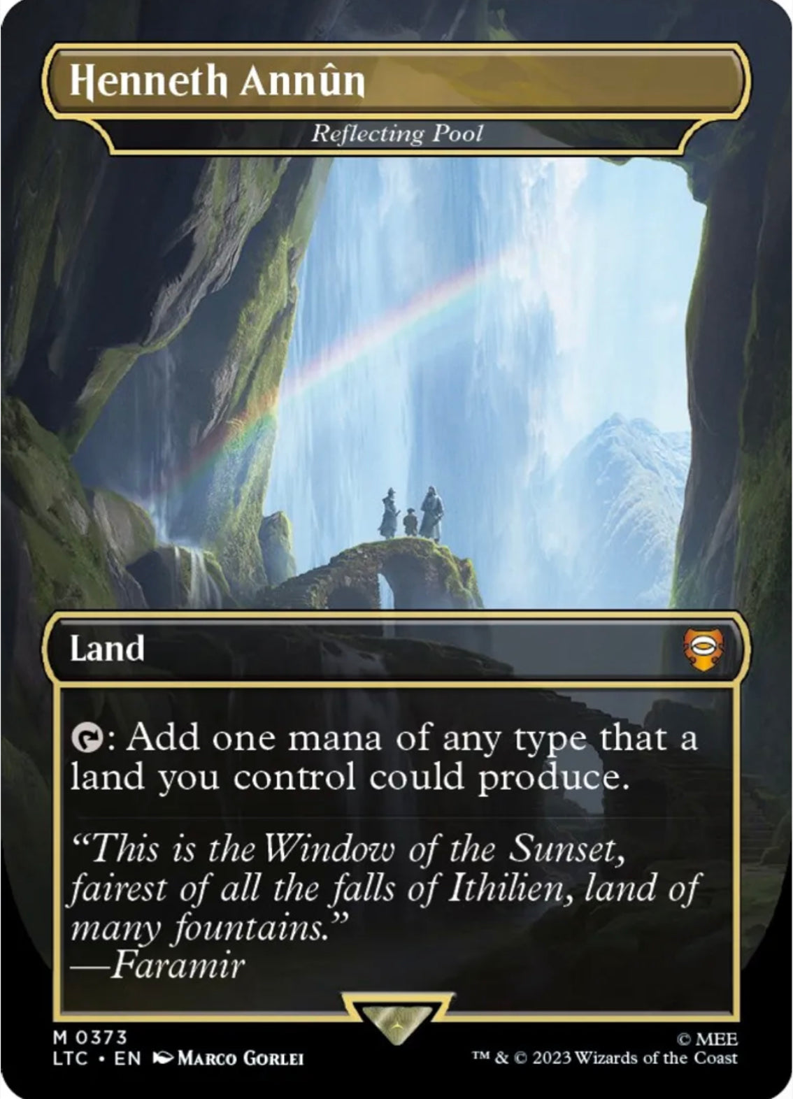 Henneth Annun - Reflecting Pool - Commander: The Lord of the Rings: Tales of Middle-earth (LTC) - NM