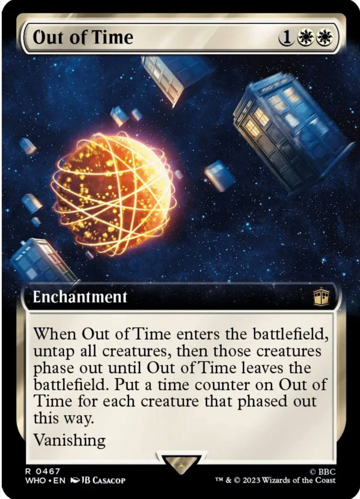 Out of Time (Extended Art) - Universes Beyond: Doctor Who (WHO)