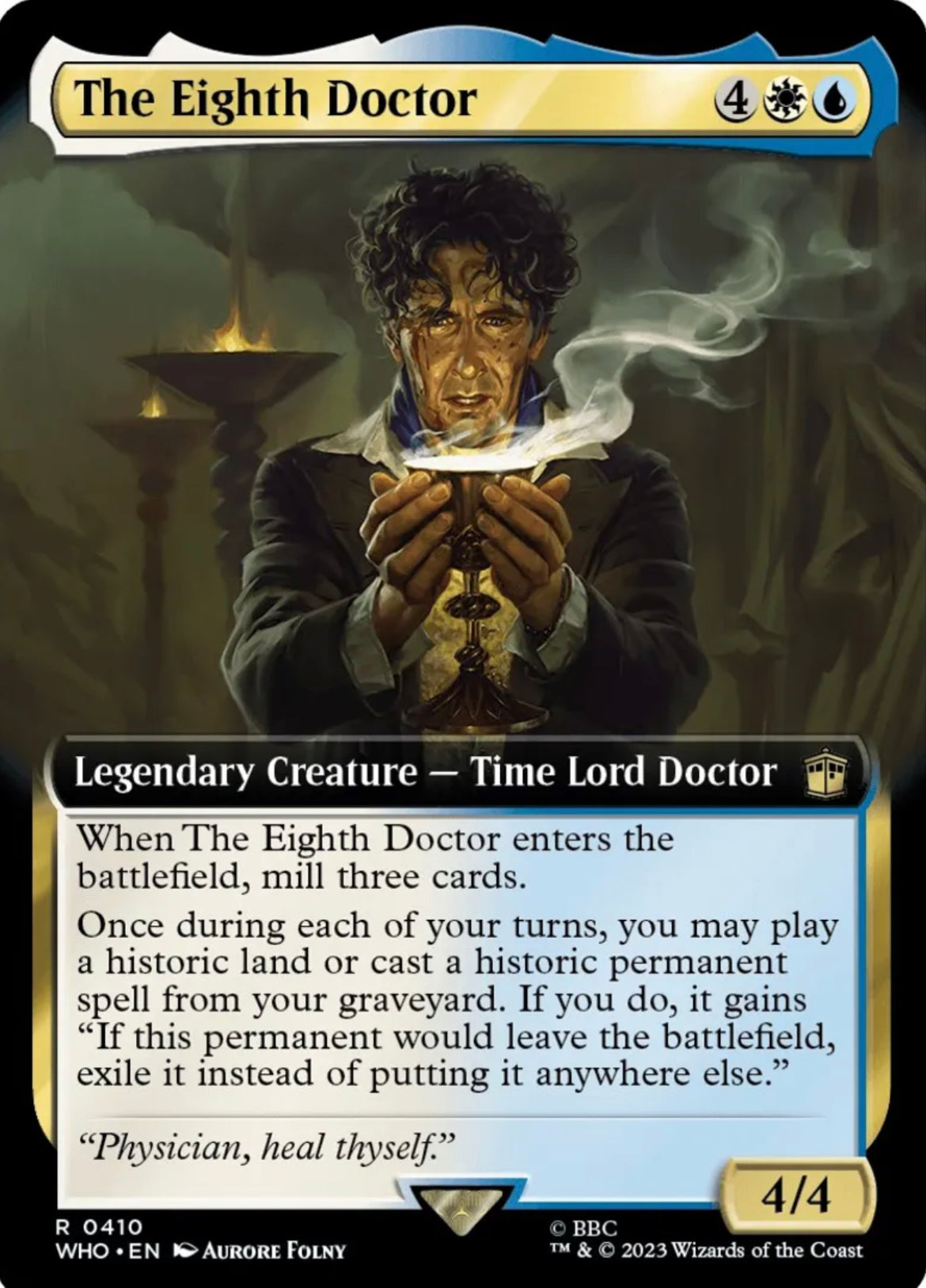 Der achte Doktor (Erweiterte Grafik) – Universes Beyond: Doctor Who (WHO)