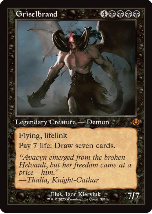 Griselbrand (Retro Frame) - Innistrad Remastered (INR) - NM