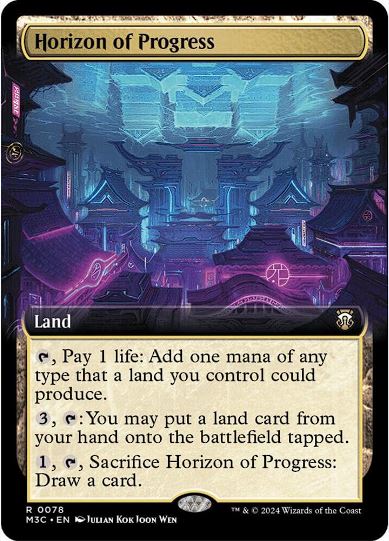 Horizon of Progress (Extended Art) - Commander: Modern Horizons 3 (M3C) - NM