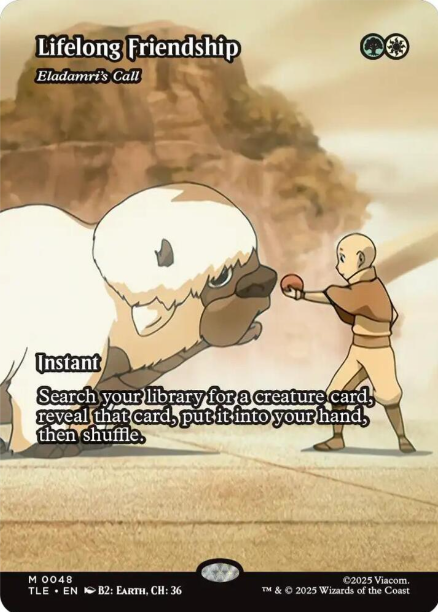 Lifelong Friendship - Eladamri's Call (Borderless) - Avatar: The Last Airbender: Eternal-Legal (TLE) - NM