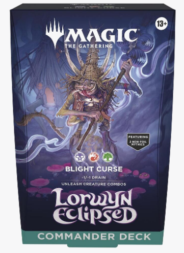 Lorwyn Eclipsed Commander Deck - Blight Curse (ECC)