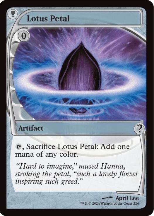 Lotus Petal (Future Sight) - Mystery Booster 2 (MB2) - NM