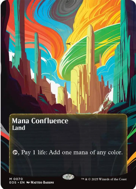 Mana Confluence (0070) (Borderless) - Edge of Eternities: Stellar Sights (EOS) - NM