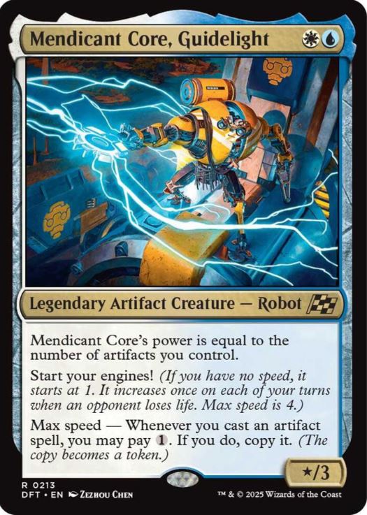 Foil Mendicant Core, Guidelight - Aetherdrift (DFT) - NM