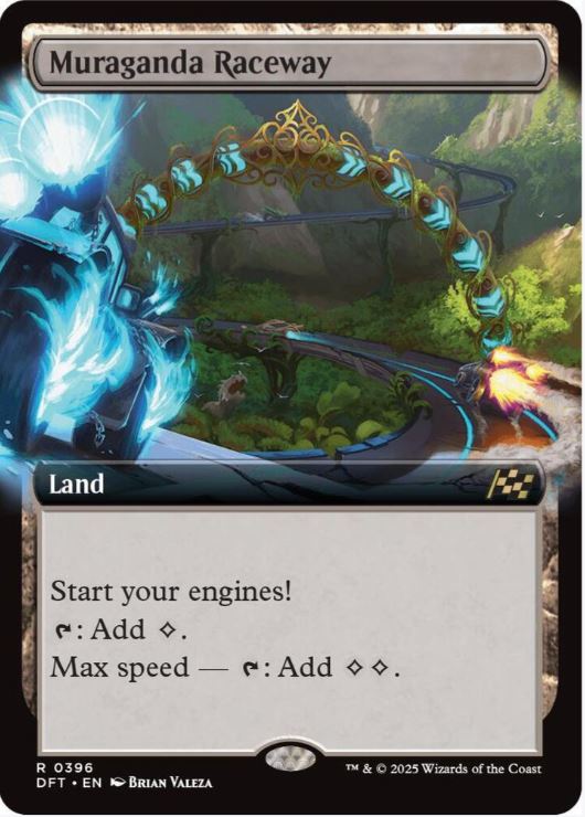 Muraganda Raceway (0396) (Extended Art) - Aetherdrift (DFT) - NM