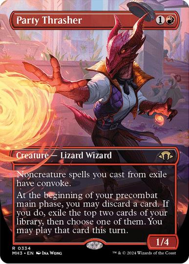 Party Thrasher (Borderless) - Modern Horizons 3 (MH3) - NM