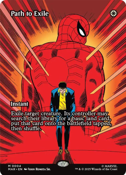 Path to Exile (Borderless) - Marvel Universe Eternal-Legal (MAR) - NM