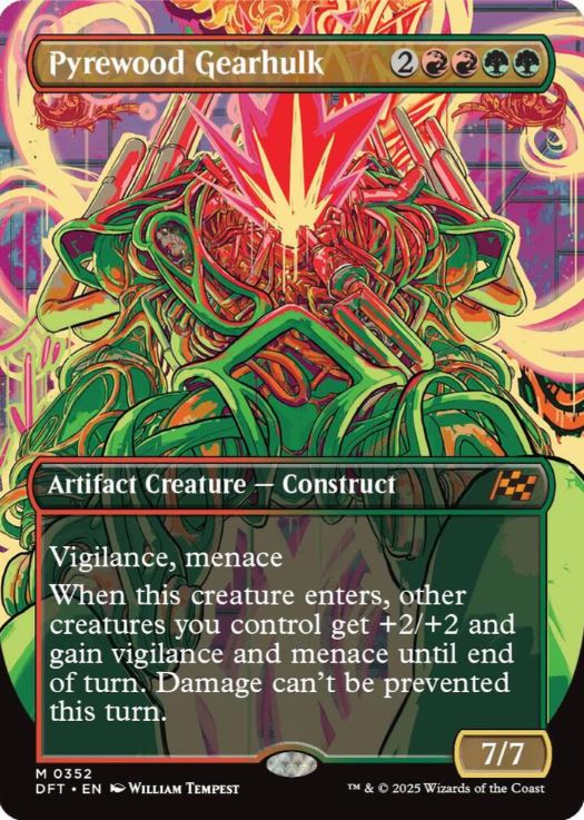 Pyrewood Gearhulk (Borderless) - Aetherdrift (DFT) - NM