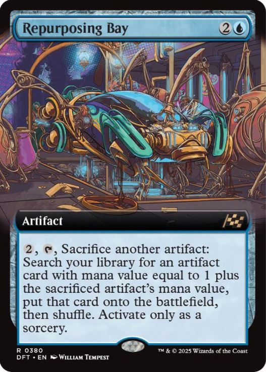 Repurposing Bay (Extended Art) - Aetherdrift (DFT) - NM