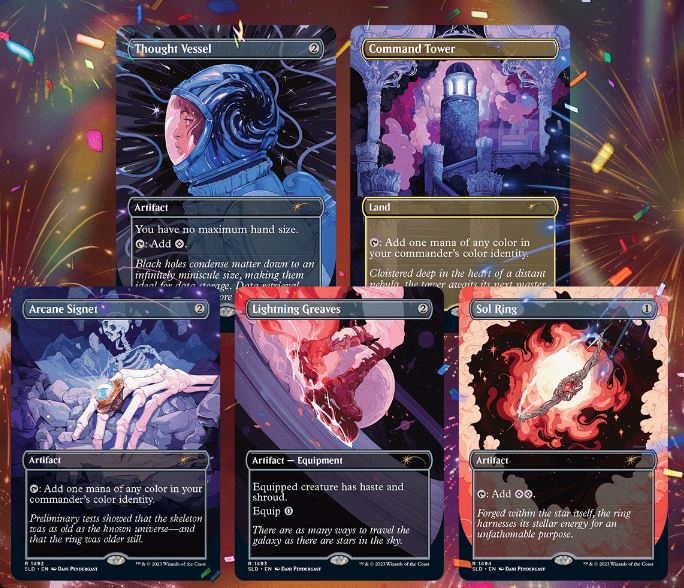 Secret Lair Drop: Attraverso il Wormhole - Edizione Galaxy Foil - Serie Secret Lair Drop (SLD)