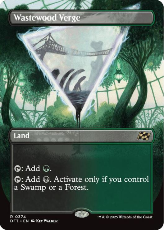 Wastewood Verge (Borderless) - Aetherdrift (DFT) - NM