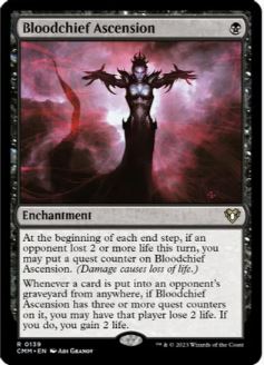 Foil Bloodchief Ascension - Commander Masters (CMM) - NM