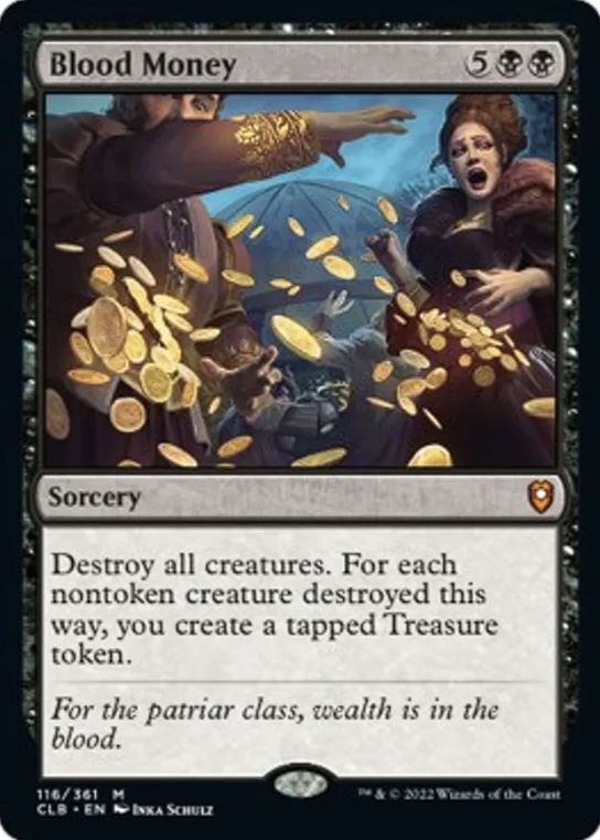 Foil Blood Money - Commander Legends: Battle for Baldur's Gate (CLB) - NM