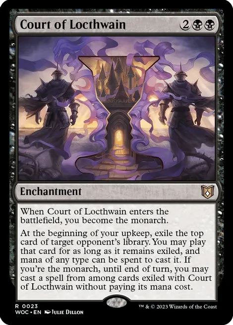 Corte di Locthwain - Comandante: Wilds of Eldraine (WOC) - NM