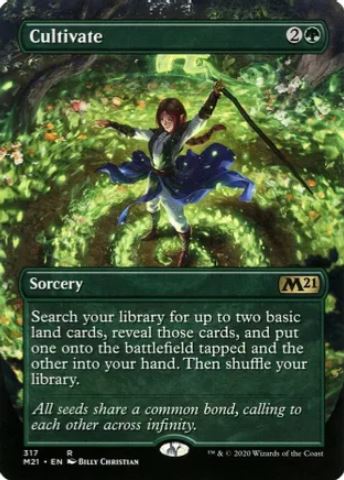 Cultivate (Alternate Art) - Core Set 2021 (M21) - NM