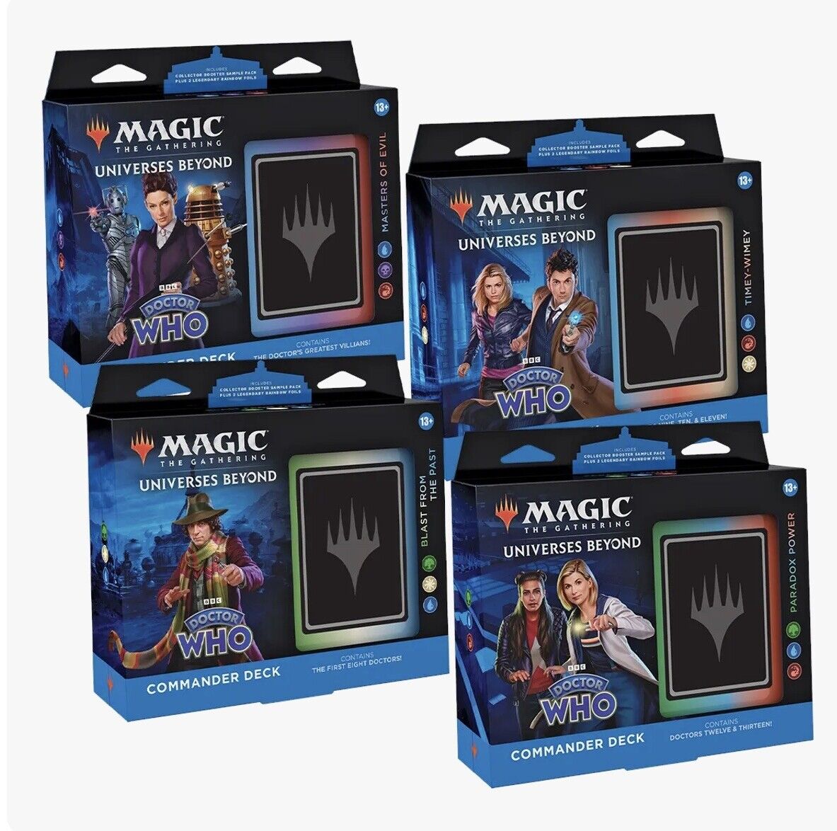 Doctor Who Commander-Deck-Set (4)