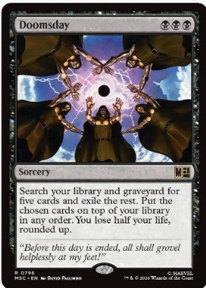 Foil Doomsday - Commander: Marvel Super Heroes (MSC) - NM