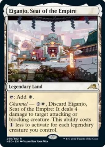 Eiganjo, Seat of the Empire - Kamigawa: Neon Dynasty (NEO) - NM