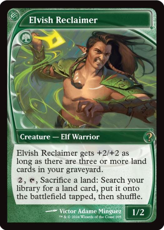 Elvish Reclaimer (Future Sight) - Mystery Booster 2 (MB2) - NM