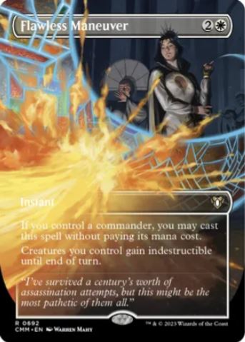 Makelloses Manöver (Grenzenlos) – Commander Masters (CMM) – NM