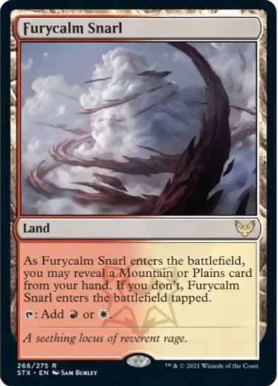 Furycalm Snarl – Strixhaven: School of Mages (STX) – NM