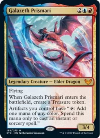 Galazeth Prismari – Strixhaven: School of Mages (STX) – NM