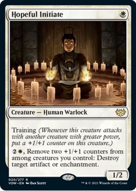 Hopeful Initiate - Innistrad: Crimson Vow (VOW) - NM