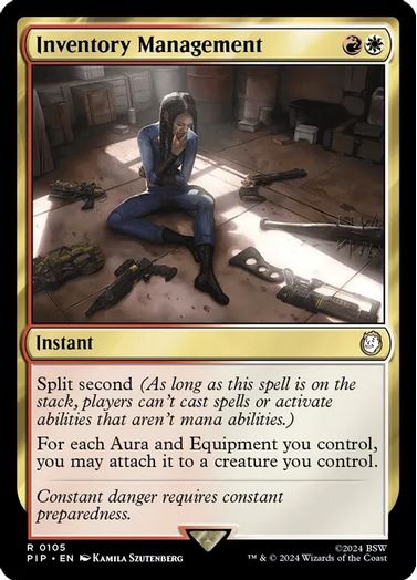 Foil Inventory Management - Universes Beyond: Fallout (PIP) - NM