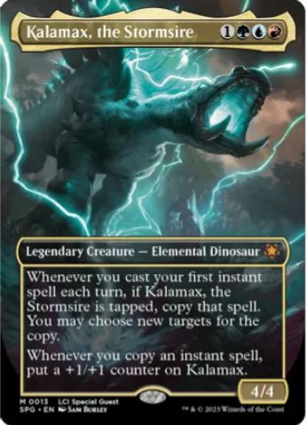 Foil Kalamax, il Stormsire (Borderless) - Ospiti speciali (SPG) - NM