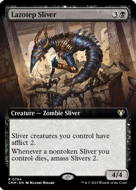 Lazotep Sliver (Erweiterte Grafik) – Commander Masters (CMM) – NM