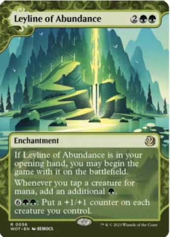 Leyline dell'Abbondanza - Wilds of Eldraine: Enchanting Tales (WOT) - NM