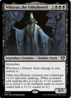 Mikaeus, the Unhallowed - Commander Masters (CMM) - NM
