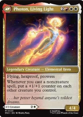 Foil Monica Rambeau - Marvel Super Heroes (MSH) - NM