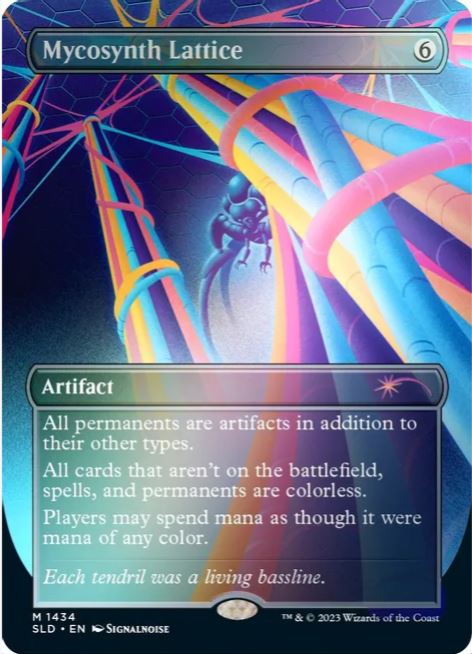 Mycosynth Lattice (Rainbow Foil) - Secret Lair Drop Series (SLD) - NM