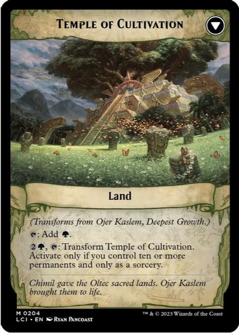 Foil Ojer Kaslem, Deepest Growth - The Lost Caverns of Ixalan (LCI) - MP (factory track line)