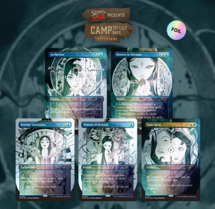 Secret Lair Drop: Featuring: Peach Momoko - Rainbow Foil Edition - Secret Lair Drop Series (SLD)